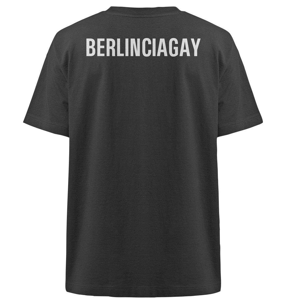 BERLINCIAGAY - Camisa orgánica pesada de gran tamaño