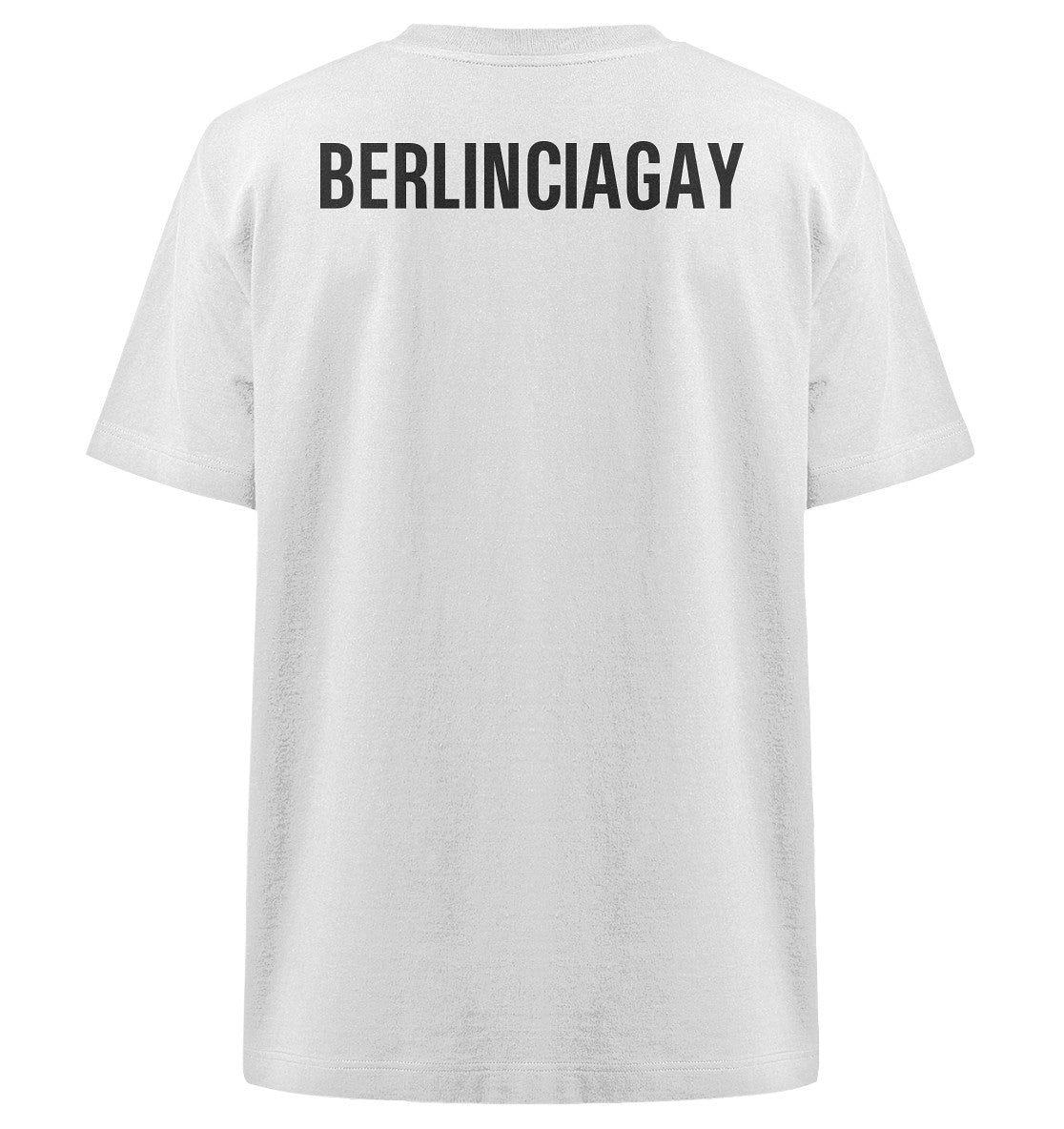 BERLINCIAGAY - Camisa orgánica pesada de gran tamaño