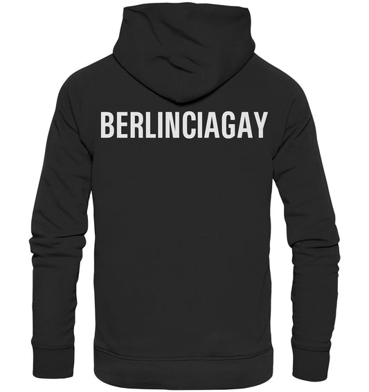 BERLINCIAGAY - Sudadera con capucha básica orgánica