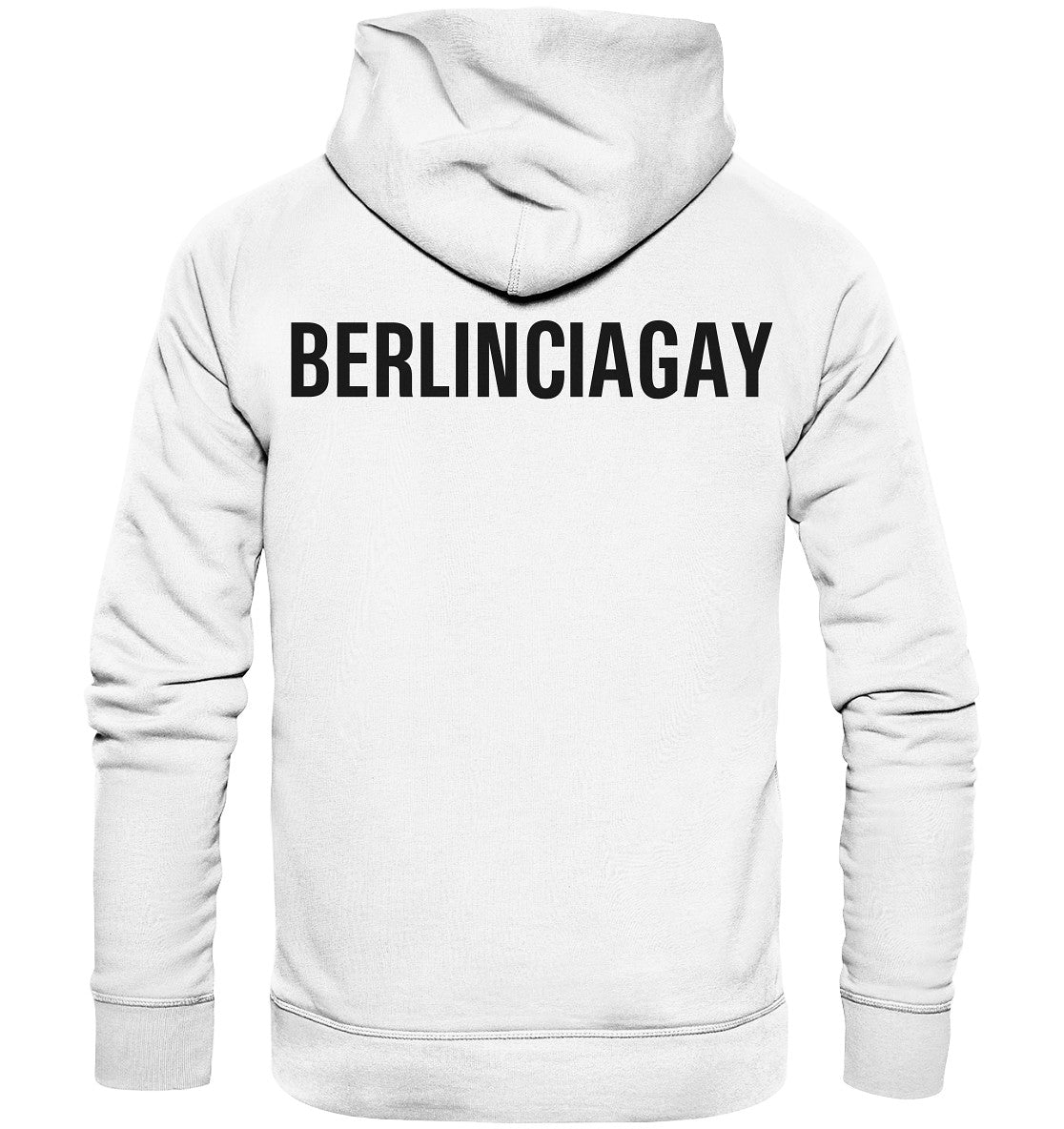 BERLINCIAGAY - Sudadera con capucha básica orgánica