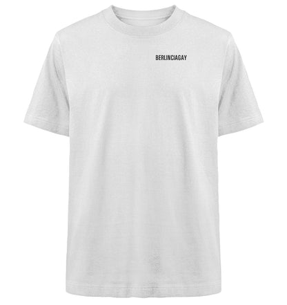 BERLINCIAGAY - Camisa orgánica pesada de gran tamaño