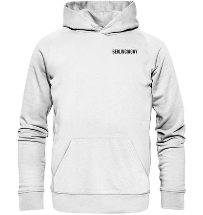 BERLINCIAGAY - Sudadera con capucha básica orgánica