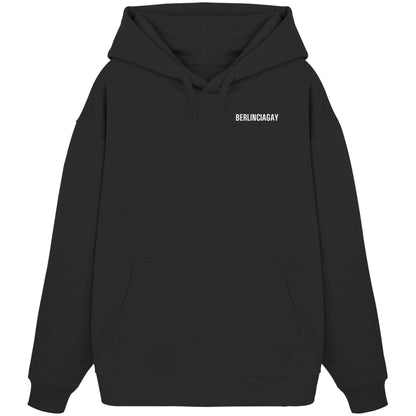 BERLINCIAGAY - Sudadera con capucha orgánica extragrande