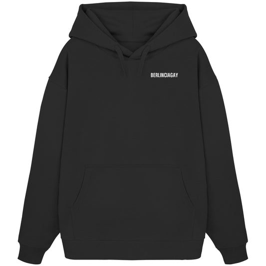 BERLINCIAGAY - Sudadera con capucha orgánica extragrande